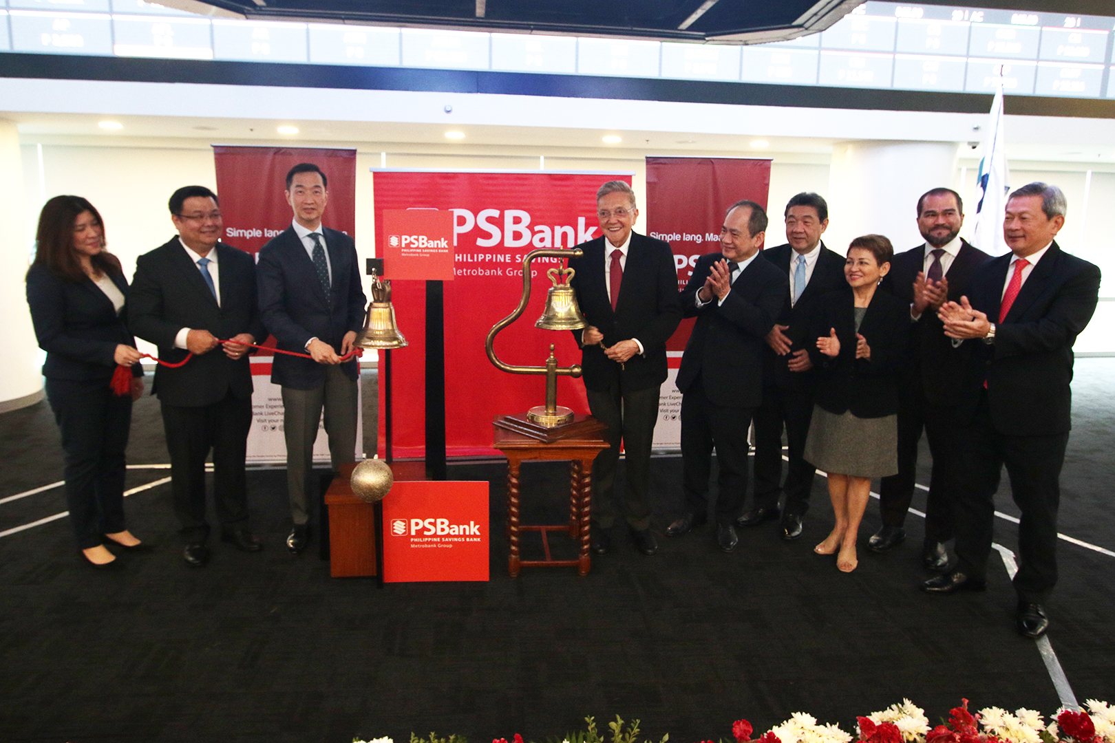PSBank commemorates 25th year as listed company – The Philippine Stock ...