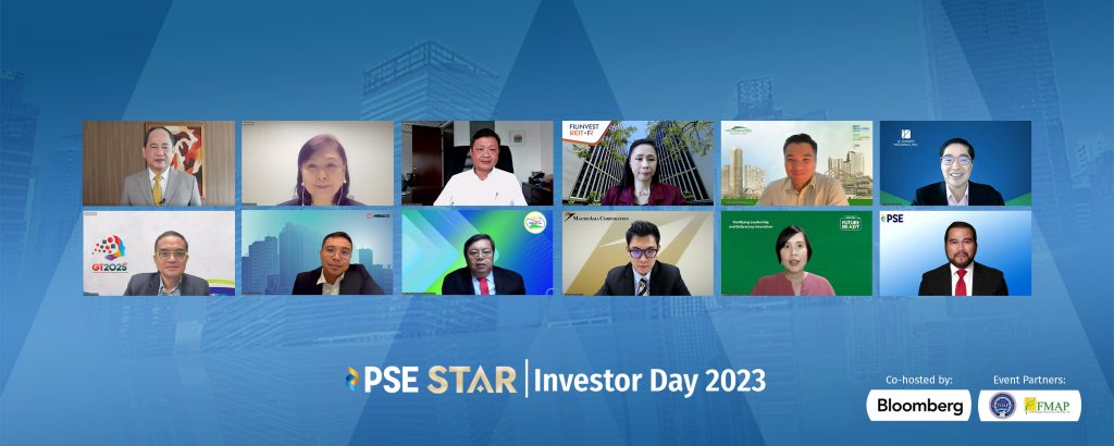 Featured firms all geared for Q3 2023 PSE STAR: Investor Day edition on  November 15-16 – The Philippine Stock Exchange, Inc. — PSE