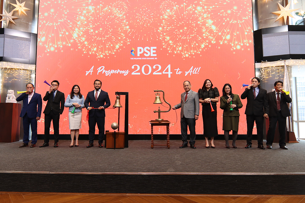 PSE opens first trading day of 2024 Corporate