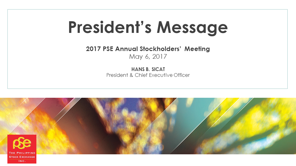 Company Presentations – Investor Relations